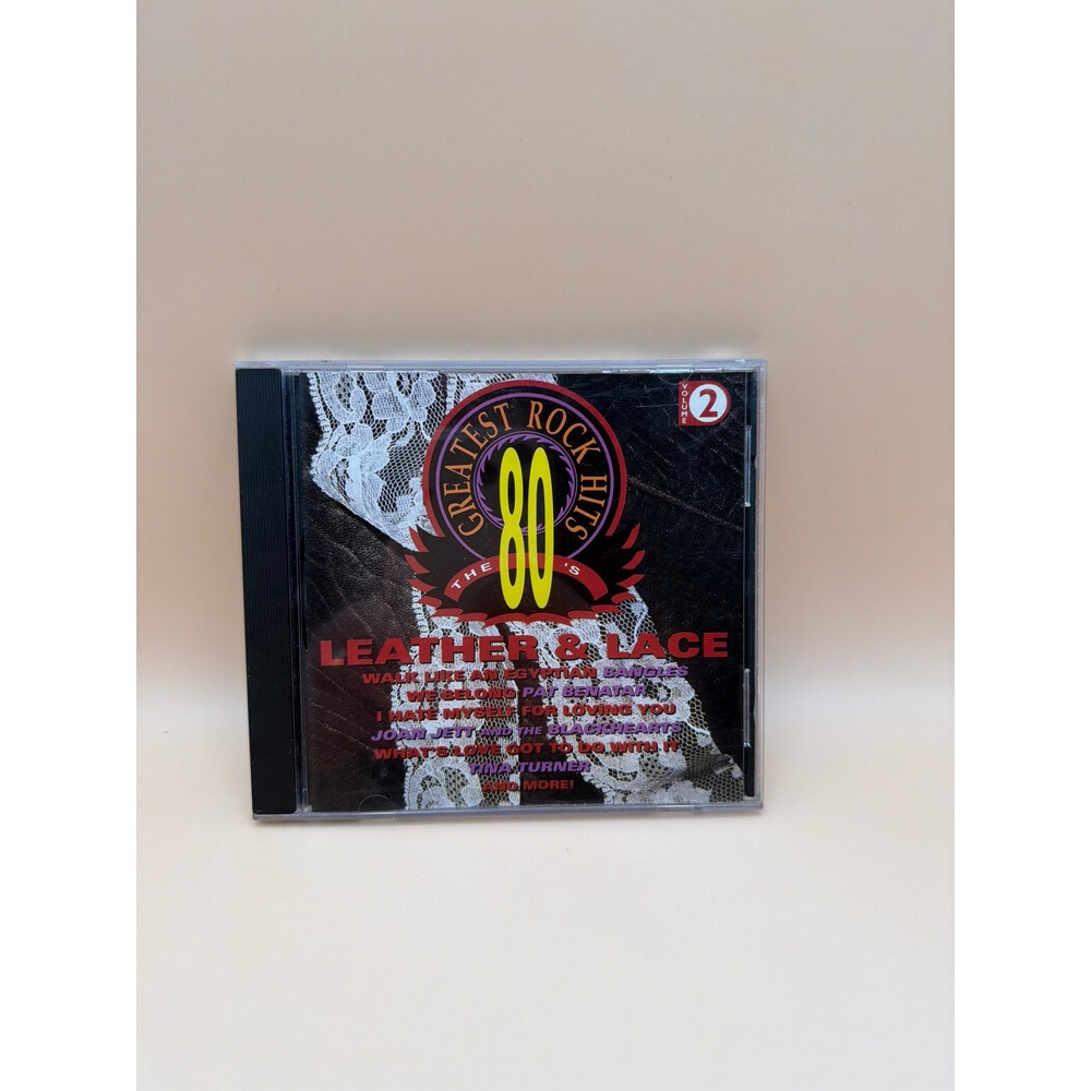 Leather & Lace Vol 2 Greatest Rock Hits 80s CD Tina Turner Joan Jett Pat Benatar
